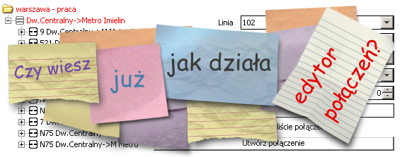 Jak utworzyć połączenia za pomocą edytora połączeń i pobrać je na telefon?